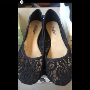 LuckyBrand black flats/shoes